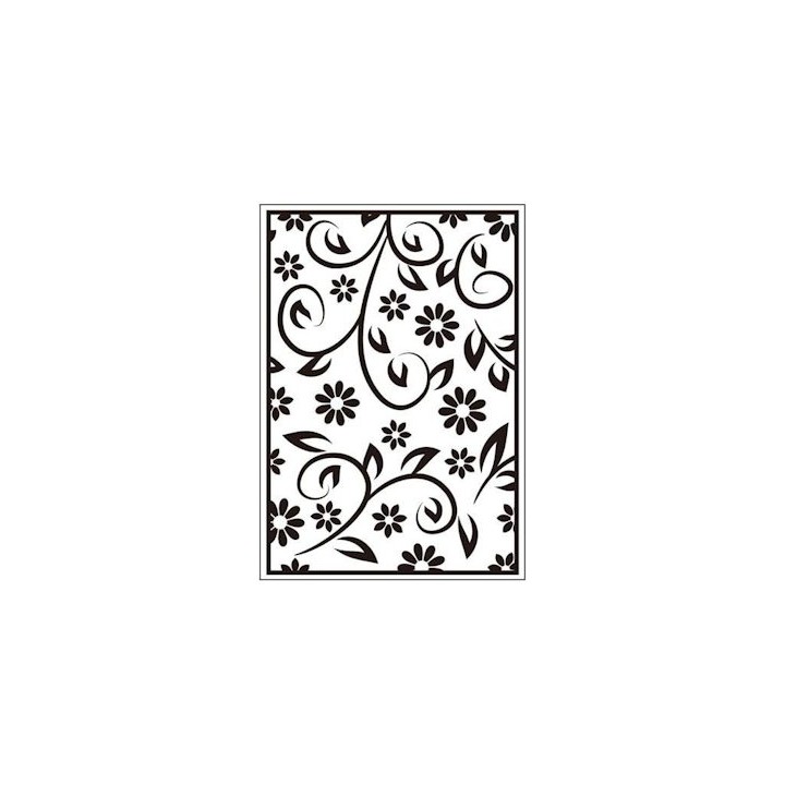 Embossing folder floral summer (CTFD 3054)