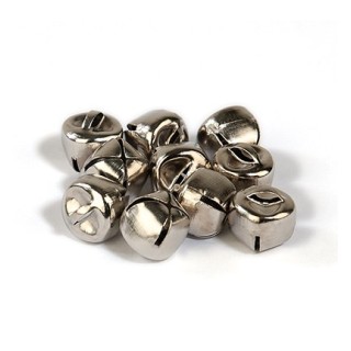 (12239-3902) Bells silver 10mm 12pcs