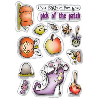 (PD7458)Polkadoodles Pick of the Patch Clear Stamps