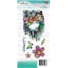 (PD7927)Polkadoodles Flower Collage Clear Stamps