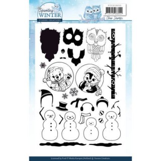 (YCCS10055)Clear Stamps - Yvonne Creations - Sparkling Winter