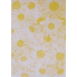 Pergamano vellum daisies (1F) (61671)
