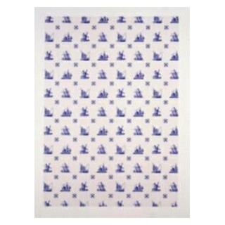 Pergamano vellum Delft bleu (1F) (61706)