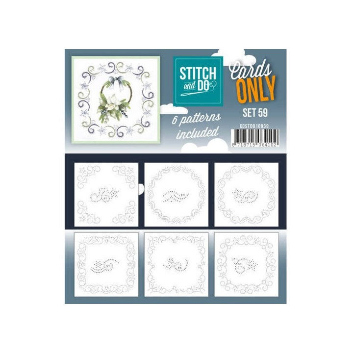 (COSTDO10059)Stitch & Do - Cards only - Set 59