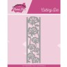 (CDCCD10004)Dies - Yvonne Creations - Floral Pink - Floral Pink Border