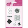 (CDCCS10001)Clear Stamps - Yvonne Creations - Floral Pink
