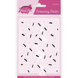 (CDCEMB10001)Embossing Folder - Yvonne Creations - Floral Pink