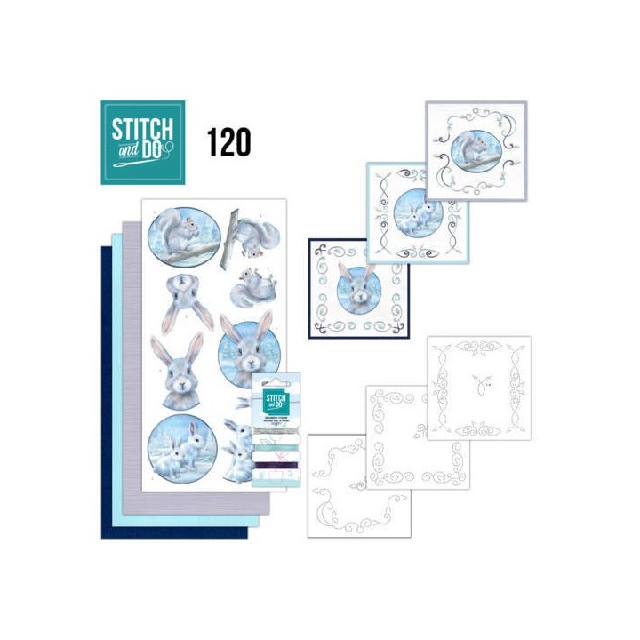 (STDO120)Stitch and Do 120 Artic Friends