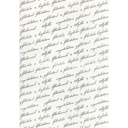 Pergamano vellum texte or (1F) (61704)