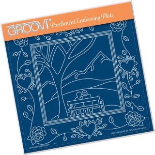 (GRO-TR-41398-03)Groovi Plate A5 PANORAMIC VISTA