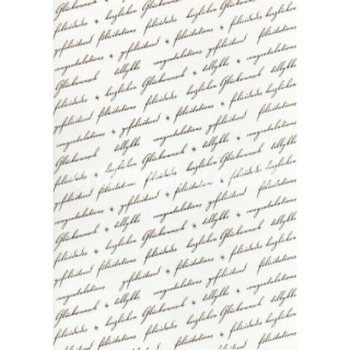 Pergamano vellum texte or (1F) (61704)