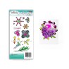 (PD7986)Polkadoodles Floral Fireworks 1 Clear Stamp