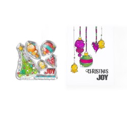 (PD7992)Polkadoodles Deck the Halls Clear Stamps
