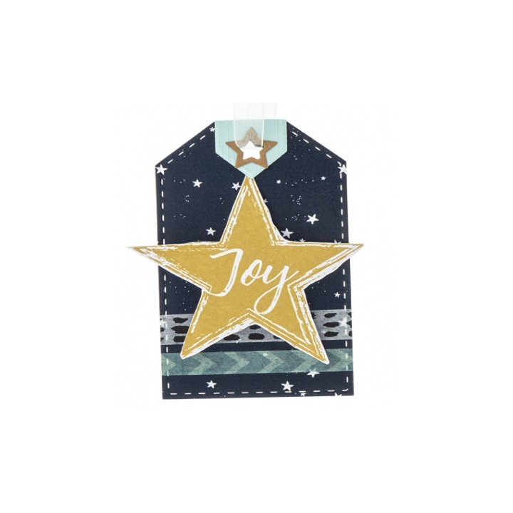 (STENCILWJ230)Studio Light Cutting & Embossing Die Winter Joys nr.230