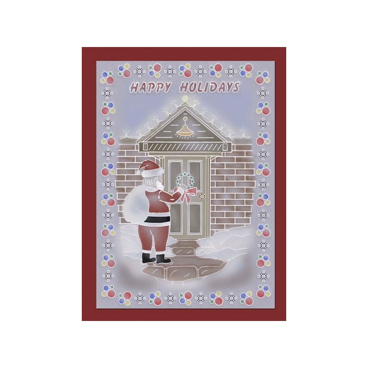 (TP3599E)PCA® - EasyEmboss Santa's Knocking