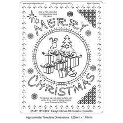 (TP3603E)PCA® - EasyEmboss Christmas Presents