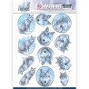 (SB10407)3D Pushout - Amy Design - Winter Friends - Winter Wolves