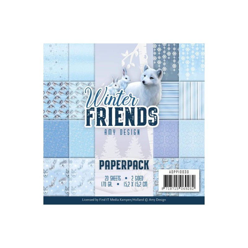 (ADPP10030)Paperpack - Amy Design - Winter Friends
