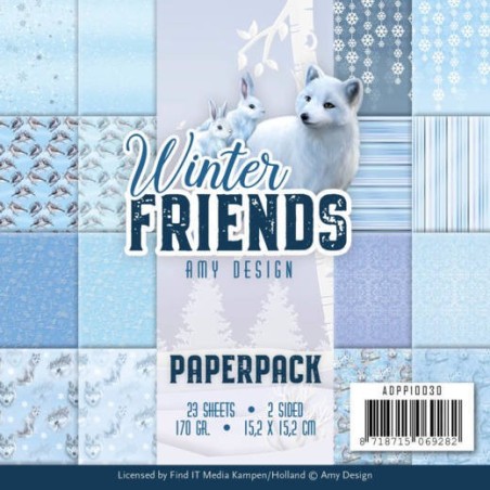 (ADPP10030)Paperpack - Amy Design - Winter Friends