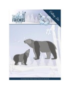 (ADD10195)Dies - Amy Design - Winter Friends - Polar Bears