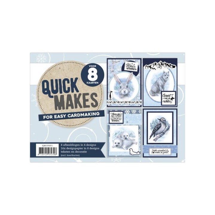 (QM10001)Quick Makes - Amy Design - Winter Friends