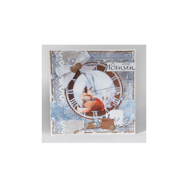 (LR0636)Creatables Clock