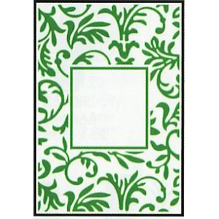 Embossing folder floral frame (CTFD 3047)