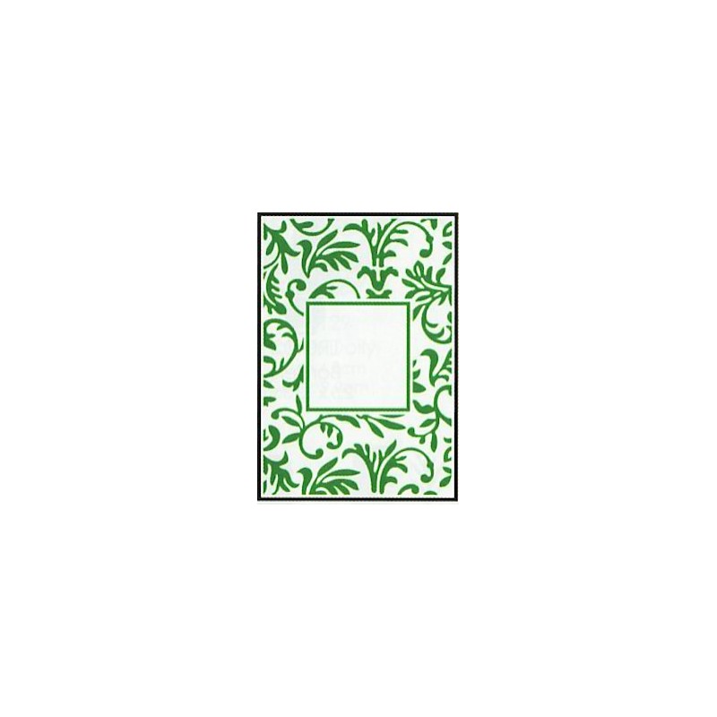 Embossing folder floral frame (CTFD 3047)