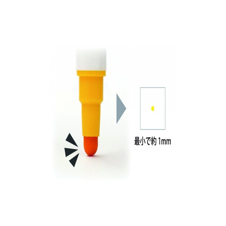 (TC-6100/12V)Zig Clean Color Dot 12 color set