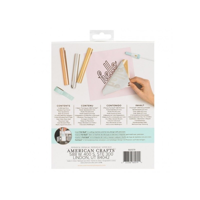 (660579)We R Memory Keepers • Foil Quill starter kit