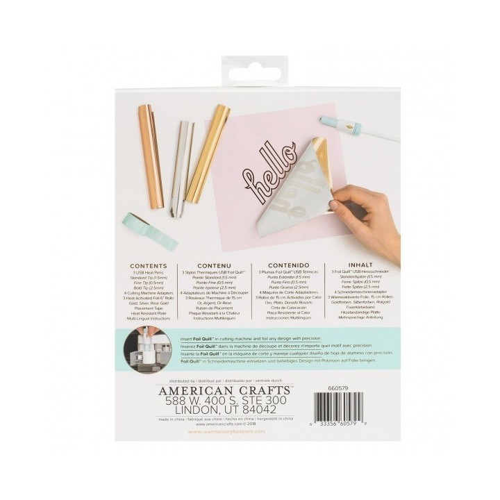 (660579)We R Memory Keepers • Foil Quill starter kit