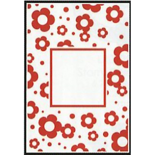 Embossing folder flowers frame (CTFD 3044)