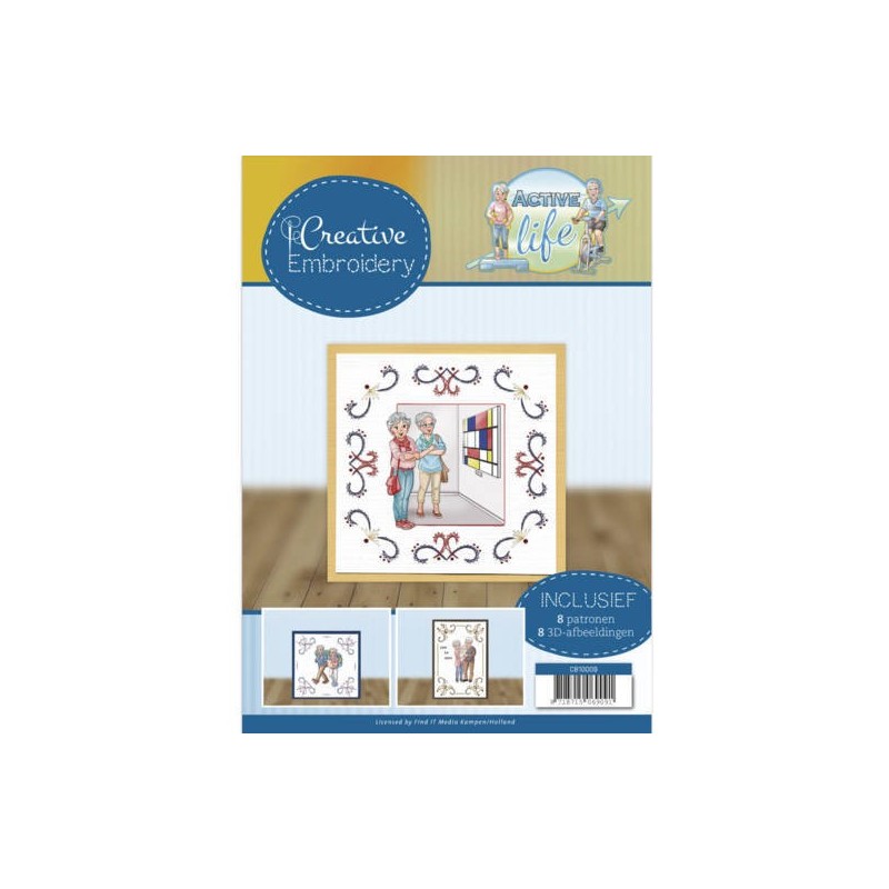 (CB10009)Creative Embroidery 9 - Yvonne Creations - Active Life
