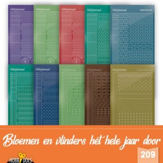 (STSHD209)Stickerset Hobbydols 209