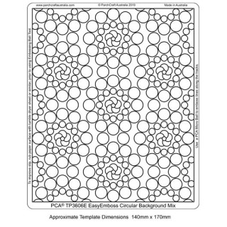(TP3606E)PCA® - EasyEmboss Circular Background Mix