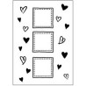 Embossing folder happy valentines (CTFD 3038)