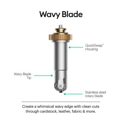 (2006838)Cricut Wavy Blade Tip + QuickSwap Housing
