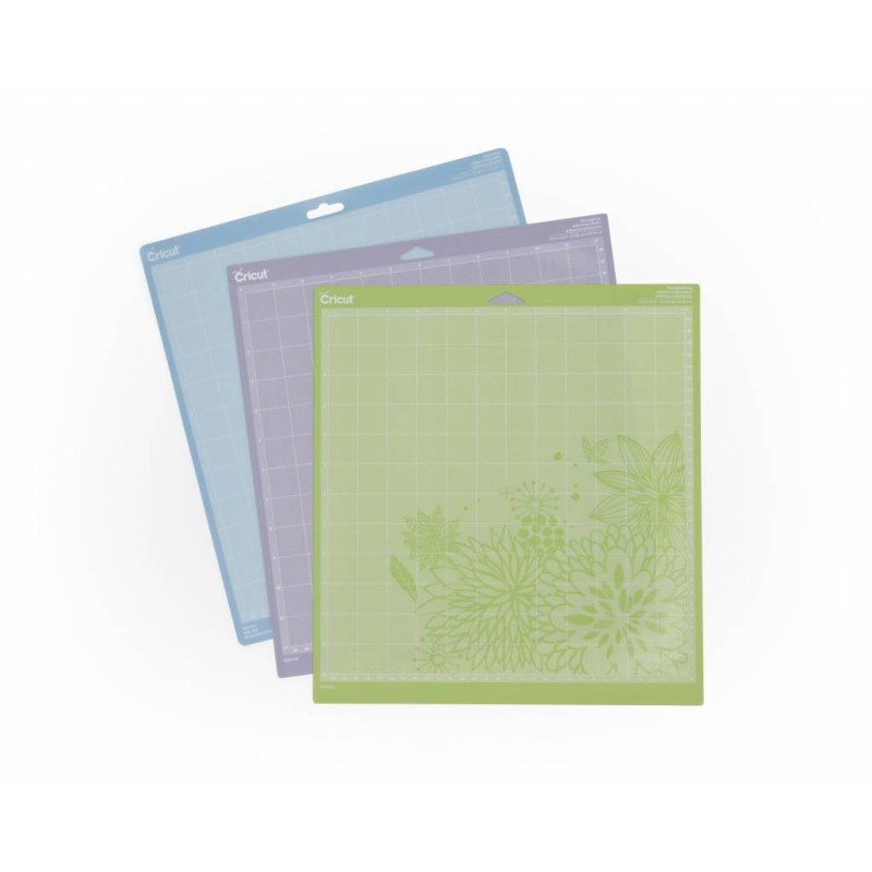 (2003546)Cricut Cutting Mat 12x12 Inch Variety 3 pack