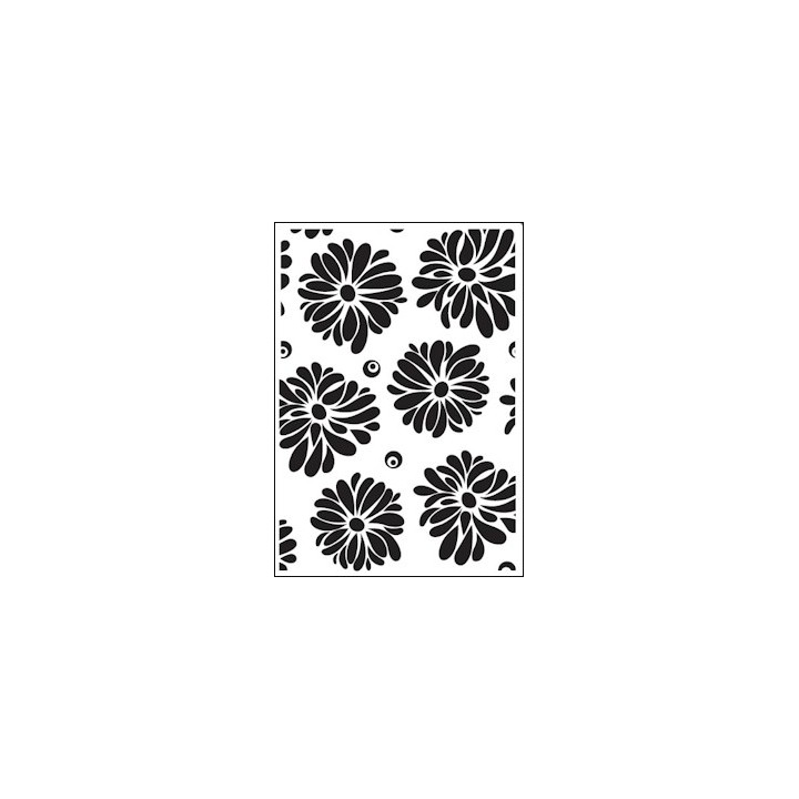 Embossing folder flowers (CTFD 3027)