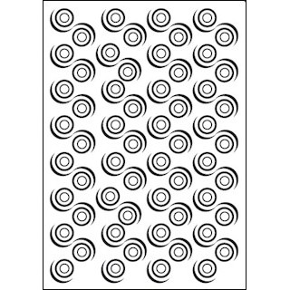 Embossing folder swirl (CTFD 3026)