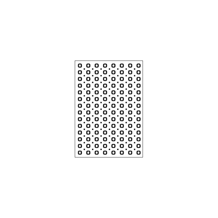 Embossing folder spots & dots (CTFD 3024)