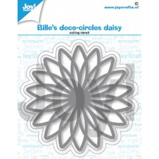 (6002/1401)Cutting dies Bille's deco circle daisy