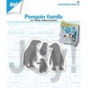 (6002/1417)Cutting embossing debossing dies penguin family