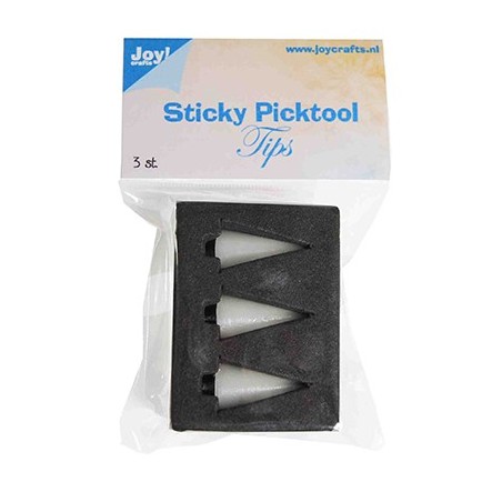 (6200/0009)Sticky picktool Tips 3pcs
