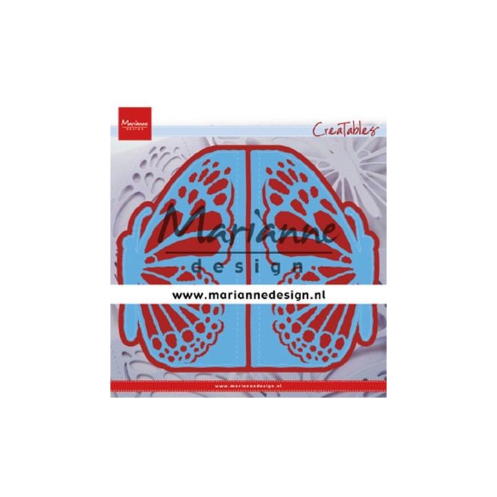 (LR0638)Creatables Gate folding die Butterfly