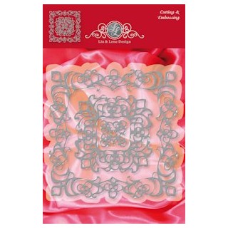 (1201/0068)Lin & Lene stencil set frame