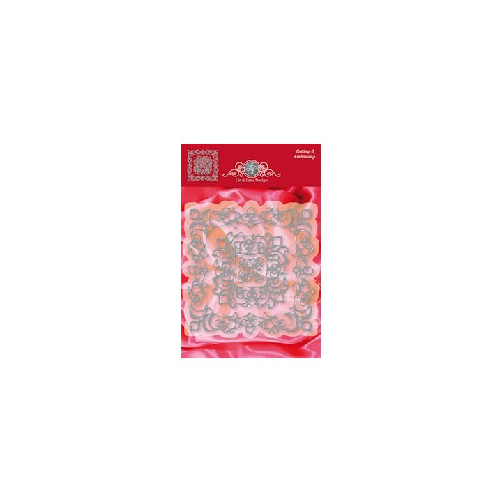 (1201/0068)Lin & Lene stencil set frame