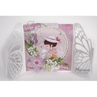 (CR1493)Craftables Open Flowers
