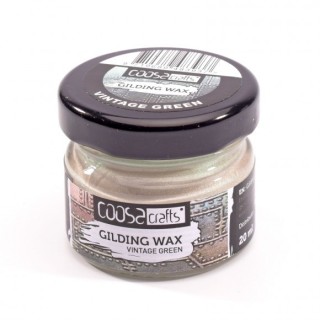(COC-013)COOSA Crafts • Gilding wax vintage green 20ml