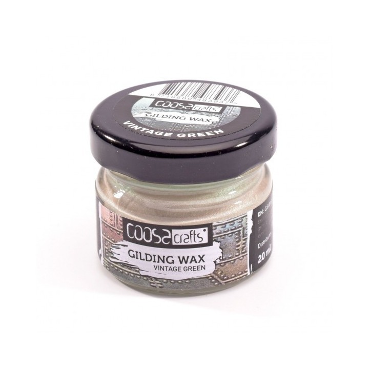 (COC-013)COOSA Crafts • Gilding wax vintage green 20ml